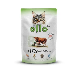 Ollo Cat nr 8 Wołowina i Kaczka 85 g – mokra karma uzupełniająca dla kota