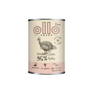 Ollo Puppy Pure Indyk – karma mokra dla szczeniąt 400g