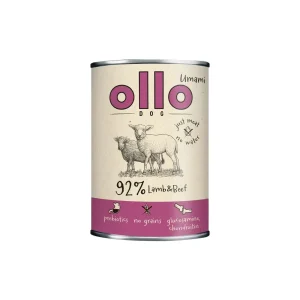 Ollo Umami Jagnięcina i Wołowina – karma mokra dla psa 400g
