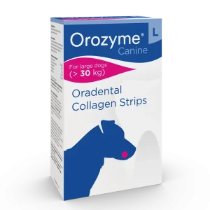 Orozyme-kolagenowe płatki czyszczące dla psa rozm L 141g
