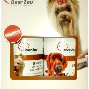 Over Zoo Dwupak Szampon + Silk Spray dla psów rasy Yorkshire Terier