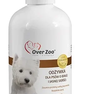 Over Zoo Odżywka dla białej i jasnej sierści 240ml