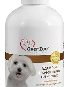 Over Zoo Szampon dla psów o białej i jasnej sierści 250ml