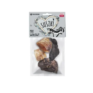 Paka Zwierzaka Suszki Mix Wołowy 100g