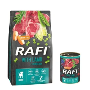 Pakiet mieszany Rafi Junior, 10 kg + 24 x 400 g ► Zamów teraz ✔