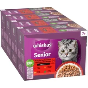Pakiet mieszany Whiskas Senior, saszetki, 48 x 85 g ► Zamów teraz ✔