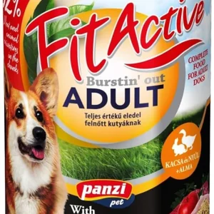 Panzi Pet Fit Active Duck & Rabbit – karma mokra dla psa 415g