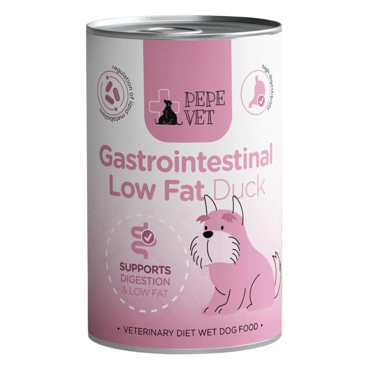 PEPE VET Gastrointestinal Low Fat Duck Kaczka 400 g