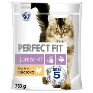 PERFECT FIT (Junior) 750g Bogaty w kurczaka - sucha karma dla kota