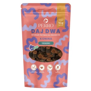 Perro Daj Dwa Trenerki Z Koniny 85g