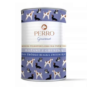 Perro Gourmet Karma Mokra Bażant z Gruszką
