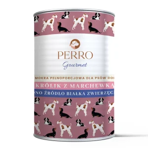 Perro Gourmet Karma Mokra Królik Z Marchewką