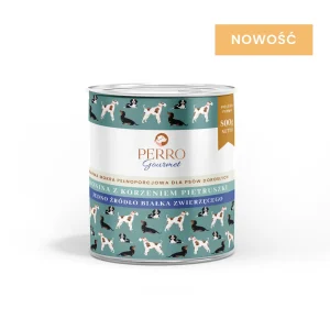 Perro Gourmet Konina z Korzeniem Pietruszki Karma Mokra dla Psa