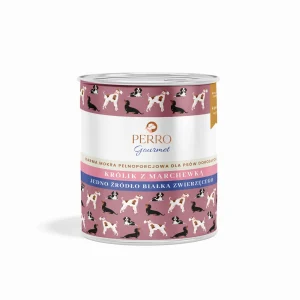 Perro Gourmet Królik z Marchewką Karma Mokra dla Psa 800g