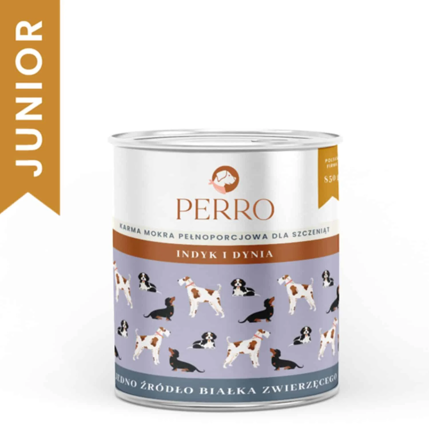 Perro JUNIOR Karma Mokra Indyk i Dynia - Image 2
