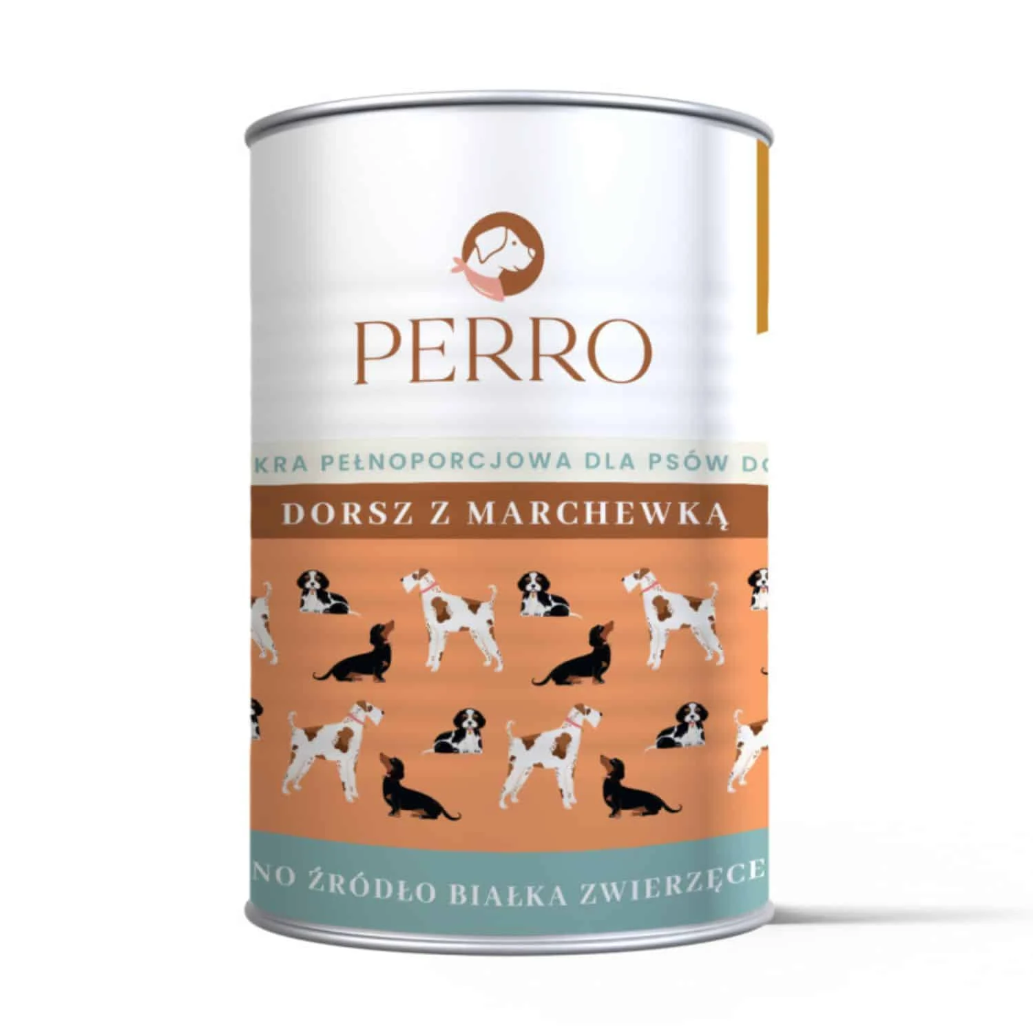 Perro Karma Mokra Dorsz z Marchewką