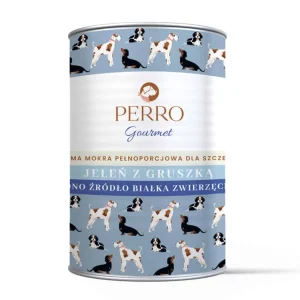 Perro Karma Mokra Gourmet JUNIOR Jeleń z Gruszką