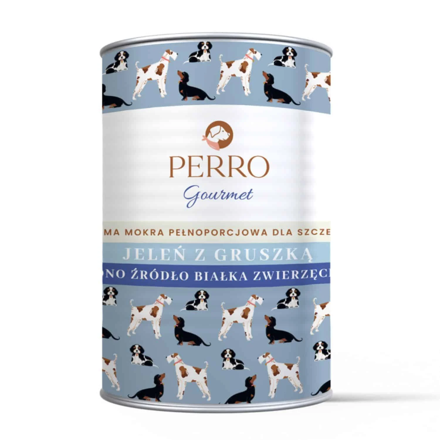 Perro Karma Mokra Gourmet JUNIOR Jeleń z Gruszką