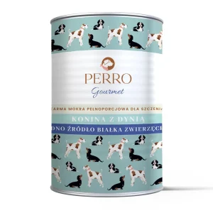 Perro Karma Mokra Gourmet JUNIOR Konina z Dynią