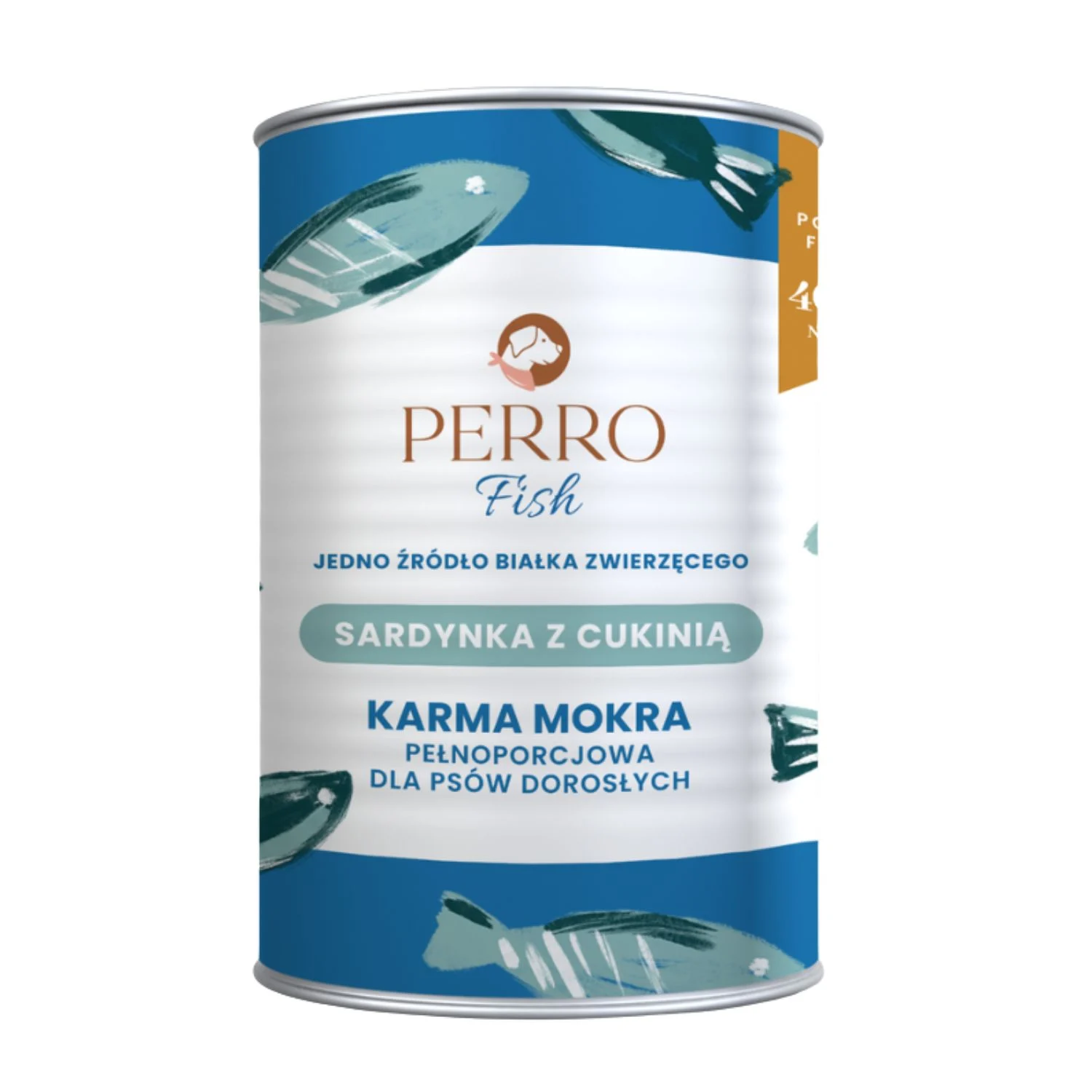 Perro Karma mokra Sardynka z Cukinią