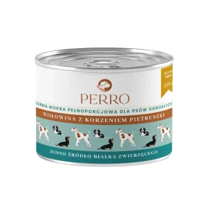 Perro Karma Mokra Wołowina z Korzeniem Pietruszki