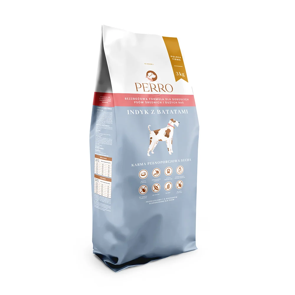 Perro Karma Sucha Indyk z Batatami M/L - Image 2