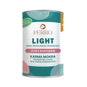 Perro Light Jeleń z Warzywami Karma Mokra dla Psa