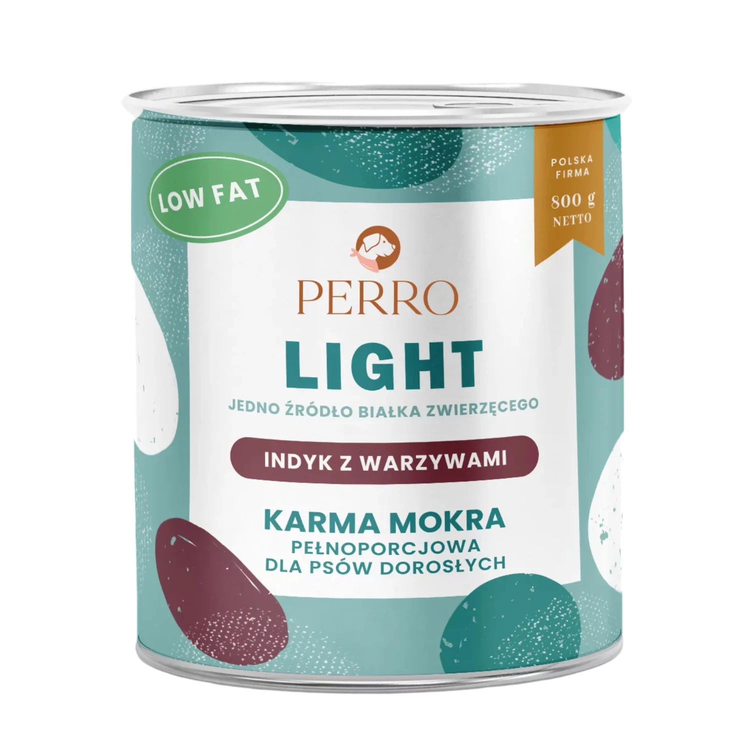 Perro Light Karma Mokra Indyk Z Warzywami - Image 2