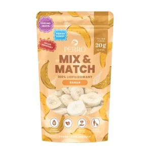 Perro Mix & Match Liofilizowany Banan 20g