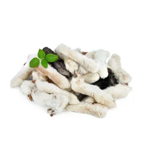 Petmex Łapki Królicze z Futrem – naturalny gryzak dla psa 500 g