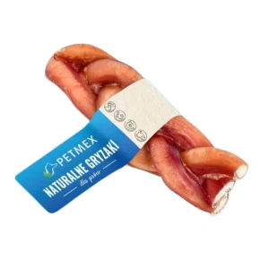 Petmex Penis Wołowy Warkocz JUMBO 30 cm – gryzak dla psa