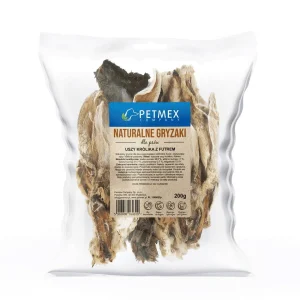 Petmex Uszy Królicze z Futrem