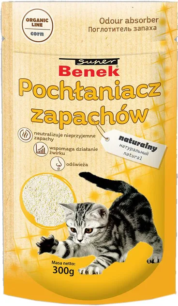 Pochłaniacz zapachów do kuwety Benek Naturalny