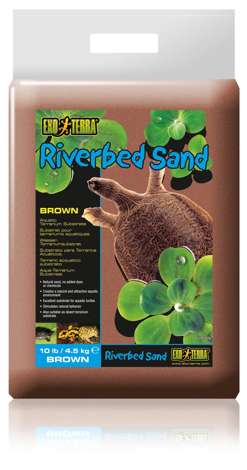 Podłoże dla żółwi wodnych Riverbed Sand, 4,5kg