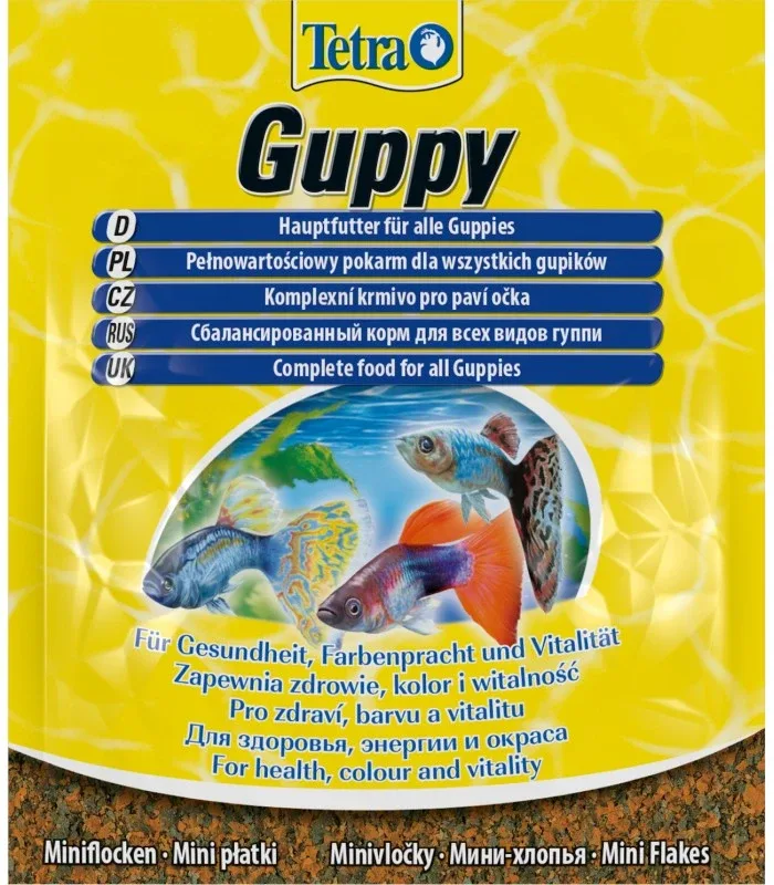 Pokarm dla gupików Tetra Guppy saszetka 12g
