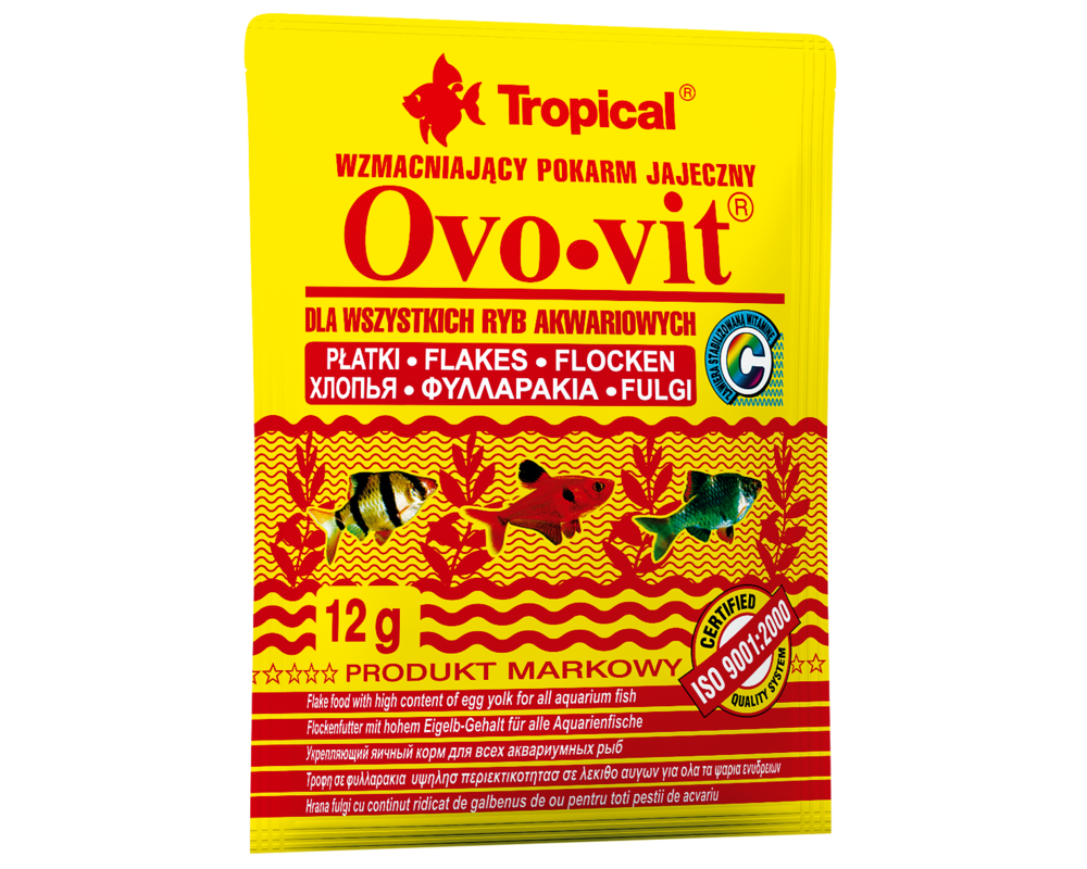Pokarm dla rybek Tropical Ovo-vit 12g saszetka