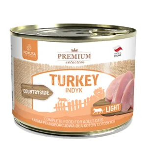 Pokusa Premium Selection Karma Mokra Dla Kota Indyk 200g