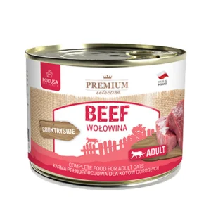 Pokusa Premium Selection Karma Mokra Dla Kota Wołowina 200g