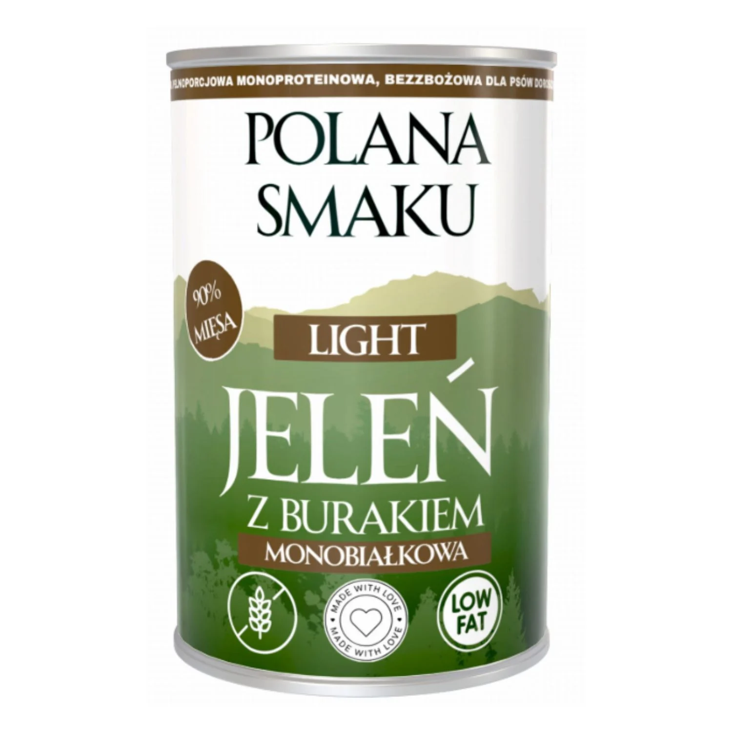 Polana Smaku LIGHT – Jeleń z burakiem 400g