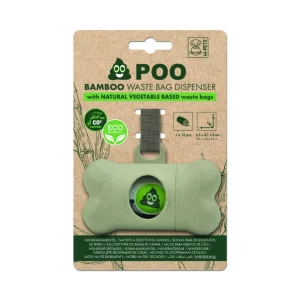POO Bamboo dozownik na woreczki na odchody