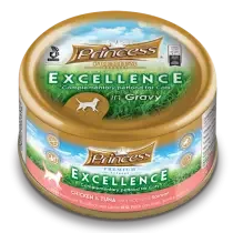 Princess Excellence Kurczak Tuńczyk Łosoś 70g