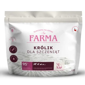 PRÓBKA Farma – Królik Tłoczona na Zimno dla szczeniąt 50g