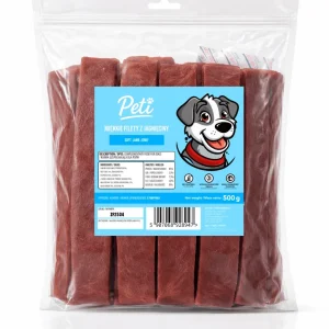Przysmak dla psa smakołyk trenerki PETI 4 Miękki Filet z Jagnięciny 500g