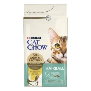 PURINA Cat Chow Hairball Karma bogata w kurczaka 1,5kg