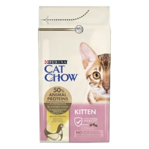 PURINA Cat Chow Kitten Karma bogata w kurczaka 1,5kg