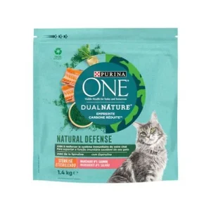 PURINA ONE Dual Nature Sterilized, łosoś ze spiruliną