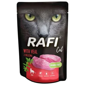 Rafi Cat Adult z Cielęciną Mokra Karma Dla Kota 100g
