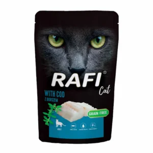 Rafi Cat Adult z Dorszem Mokra Karma Dla Kota 100g
