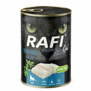 Rafi Cat Adult z Dorszem Mokra Karma Dla Kota 400g