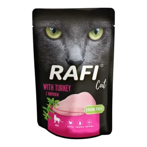 Rafi Cat Adult z Indykiem Mokra Karma Dla Kota 100g